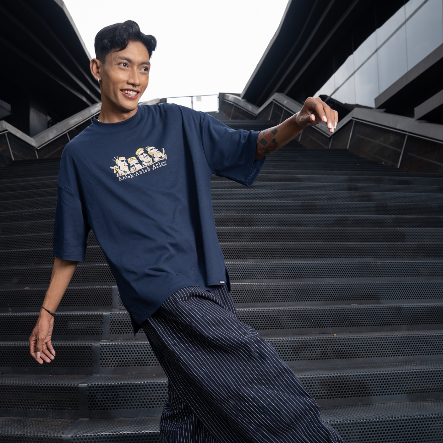 Dagadu T-shirt Oversize Official Merch Artjog 2026 Antek Artsy | Double Knit
