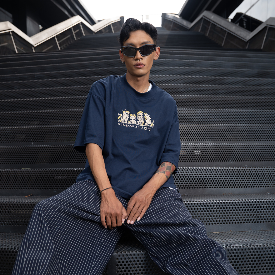 Dagadu T-shirt Oversize Official Merch Artjog 2026 Antek Artsy | Double Knit