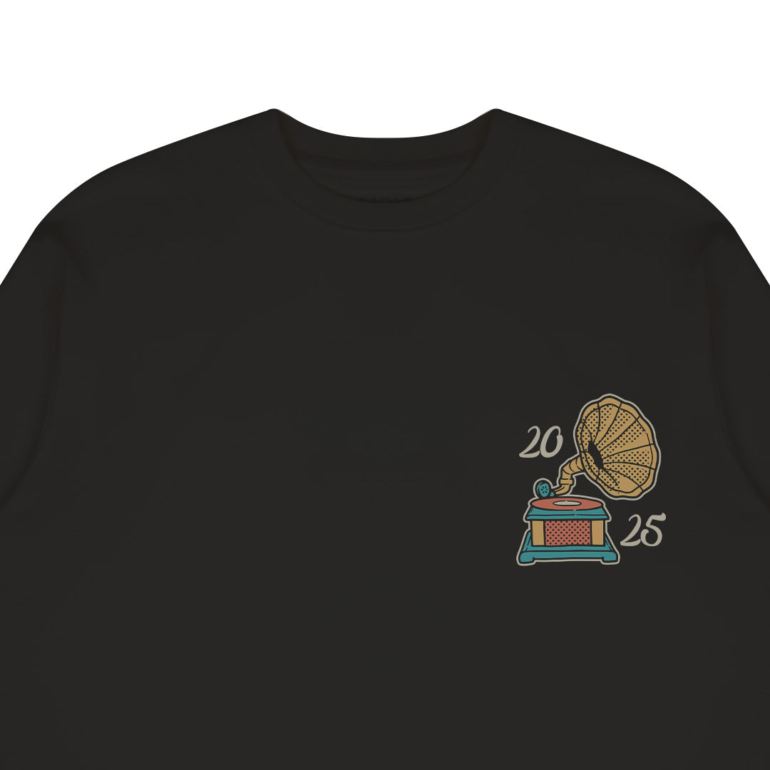 Boxy T-shirt Merch Live Project x Dagadu Live Project - Hitam