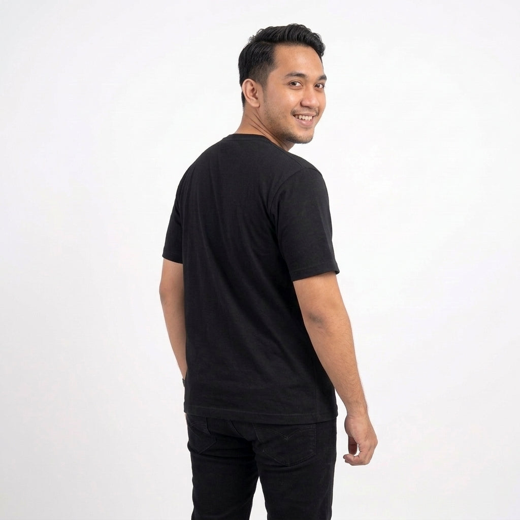 Dagadu Kaos Pria Lengan Pendek Reguler Scape Cotton Combed 24S