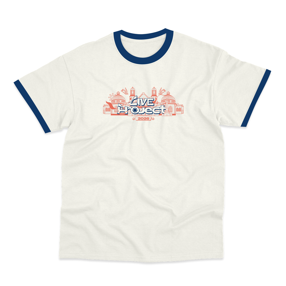 Dagadu X Live Project 2026 Kaos Ringger Tee Official Merch