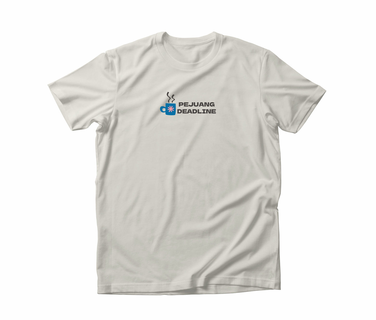 Dagadu Kaos Pria Lengan Pendek Reguler Custom Pejuang Deadline