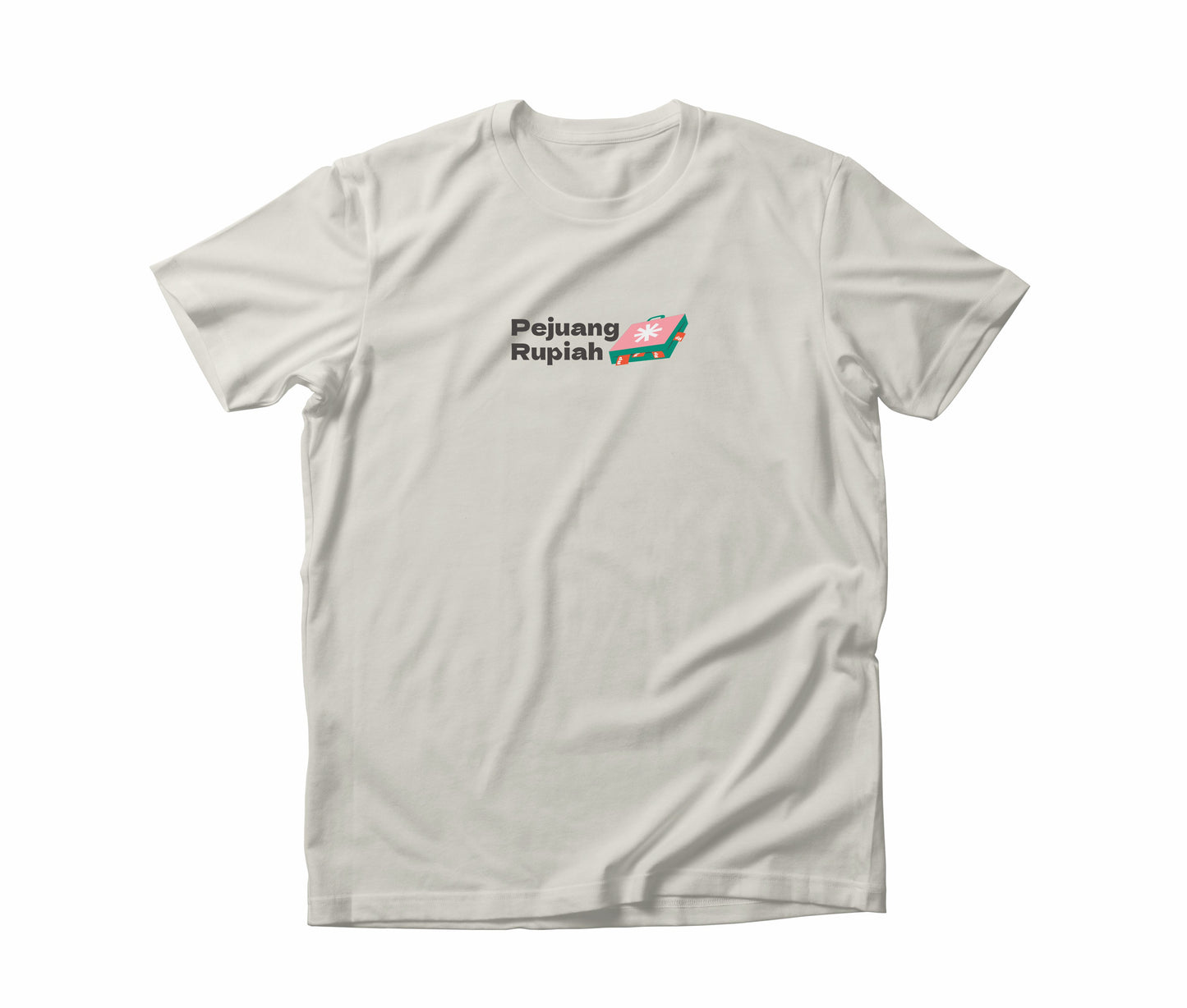 Dagadu Kaos Pria Lengan Pendek Reguler Custom Pejuang Rupiah