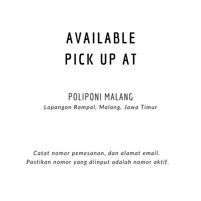 Kaos Merch Poliponi x Dagadu - Malang