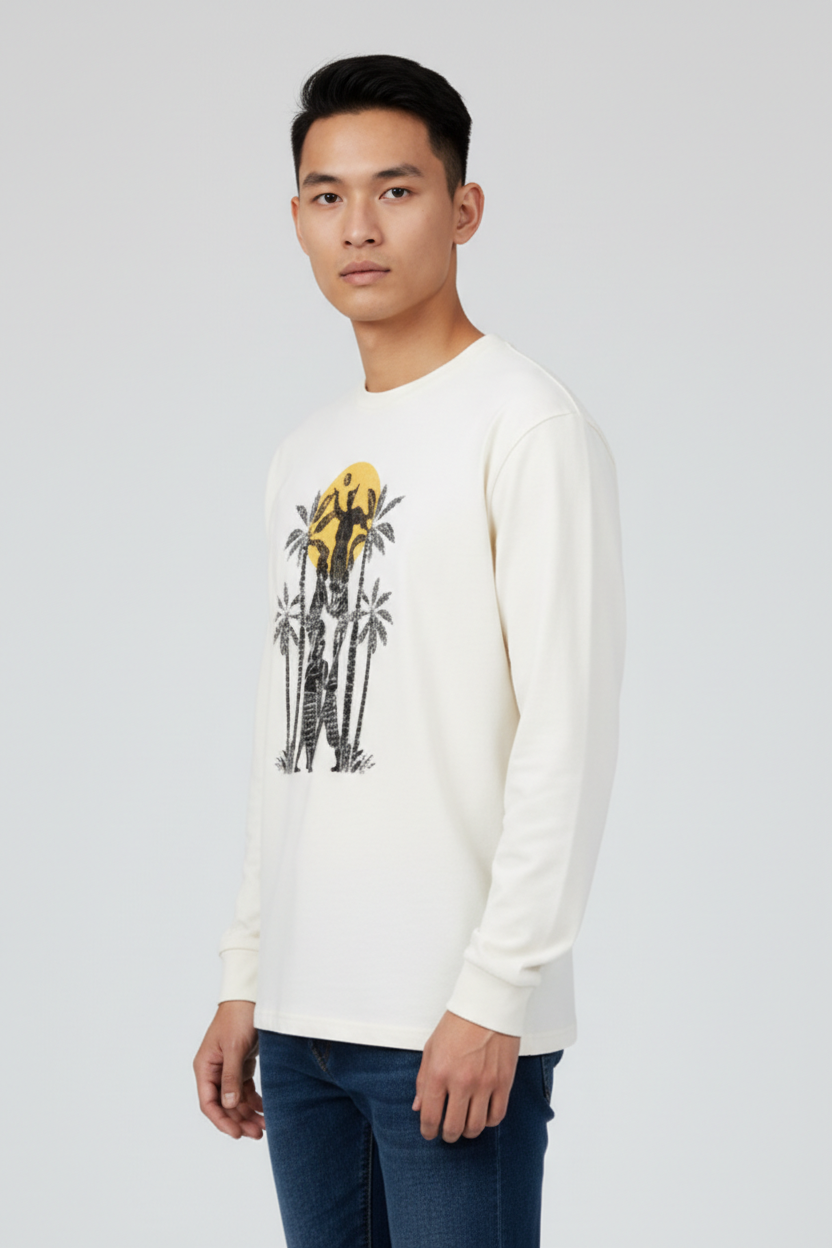Dagadu T-shirt Long Sleeve Regular Paraga - Kaos Unisex