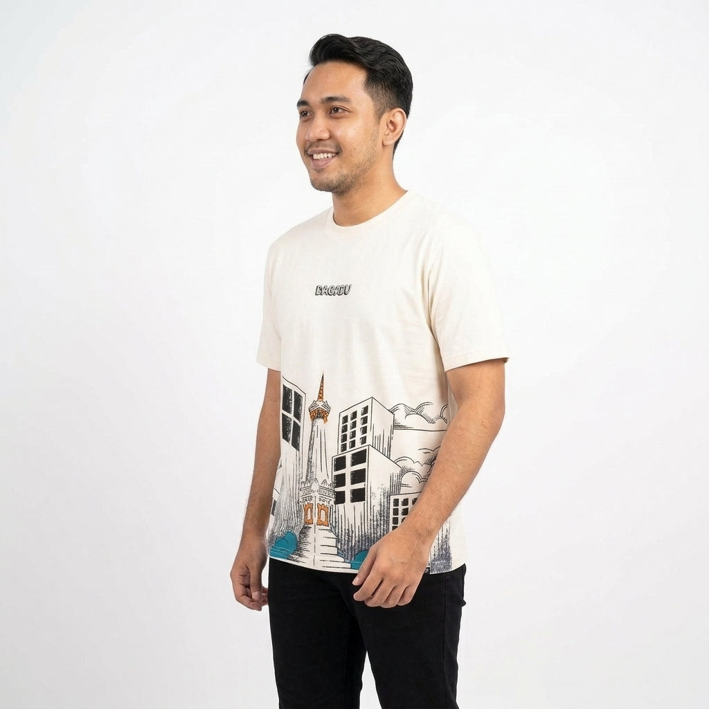Dagadu T-Shirt Regular Scape Kaos Unisex