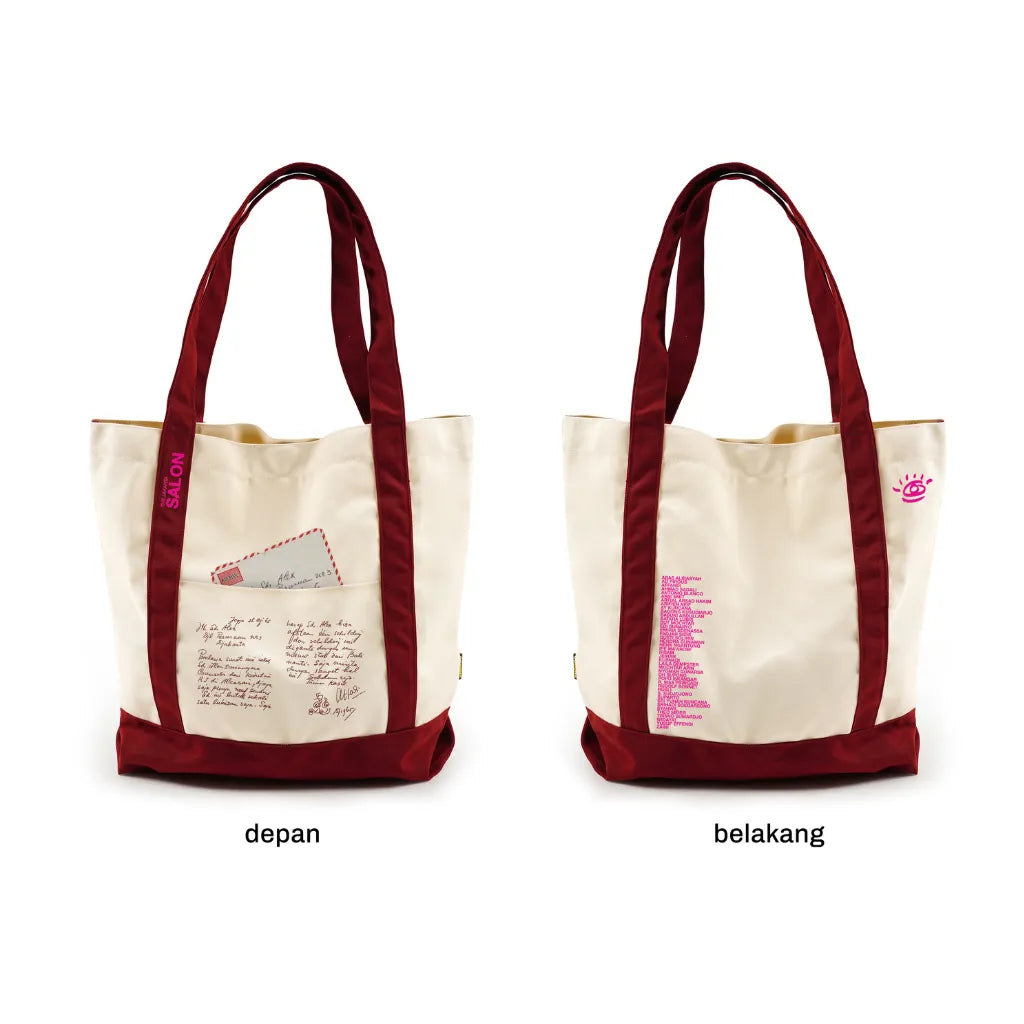 Totebag Dagadu Canvas Official Jakarta Salon [Limited Edition]