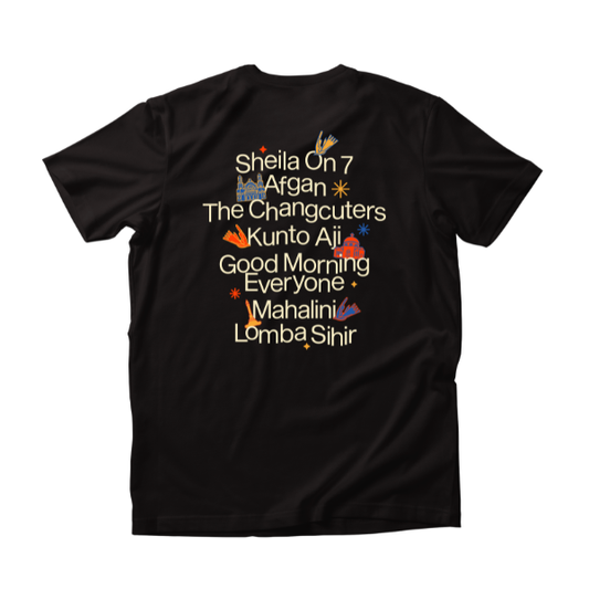 Dagadu X Live Project 2026 Kaos Line Up Official Merch