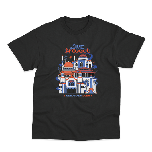 Dagadu X Live Project 2026 Kaos Reguler Official Merch