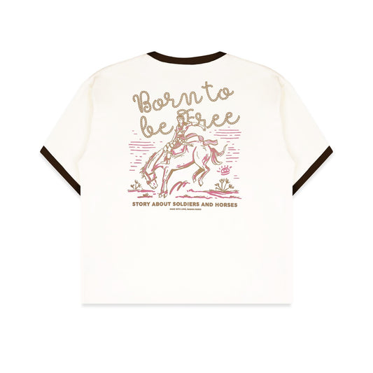 Dagadu Kaos Boxy Beksan Lawung Ageng - Putih