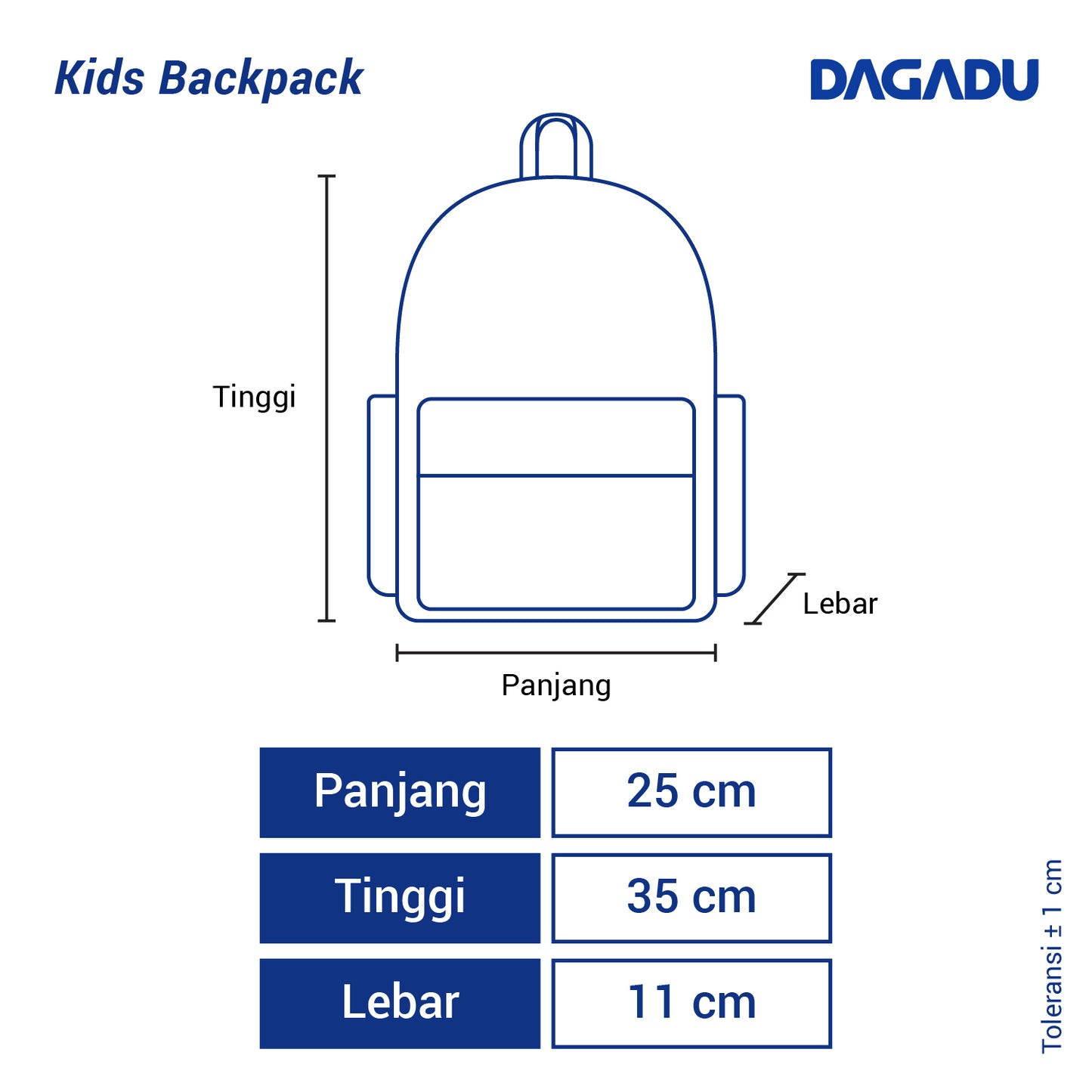 Backpack Anak Dagadu X Punopals