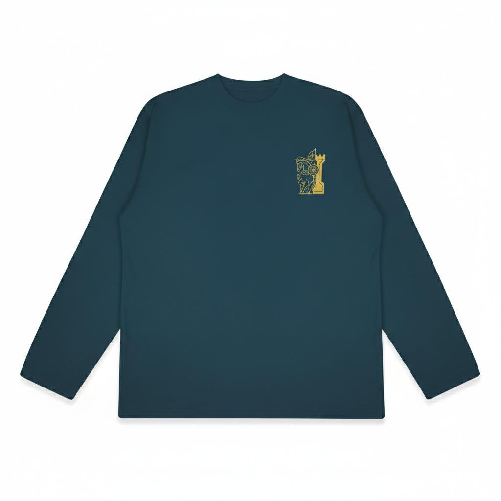 Dagadu T-Shirt Long Sleeve Djokchess | Kaos Lengan Panjang Pria Wanita | Cotton Combed
