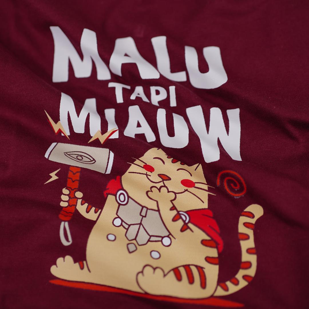 Dagadu Kaos Pria Lengan Panjang Reguler Maluw Cotton Combed 24S