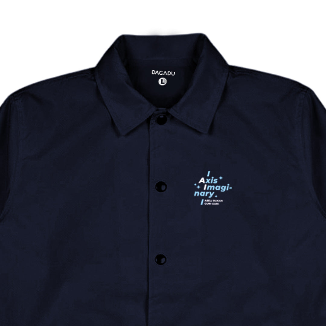 Dagadu Jacket Coach Regular ImaginAI | Jaket Pria Wanita Unisex Waterproof