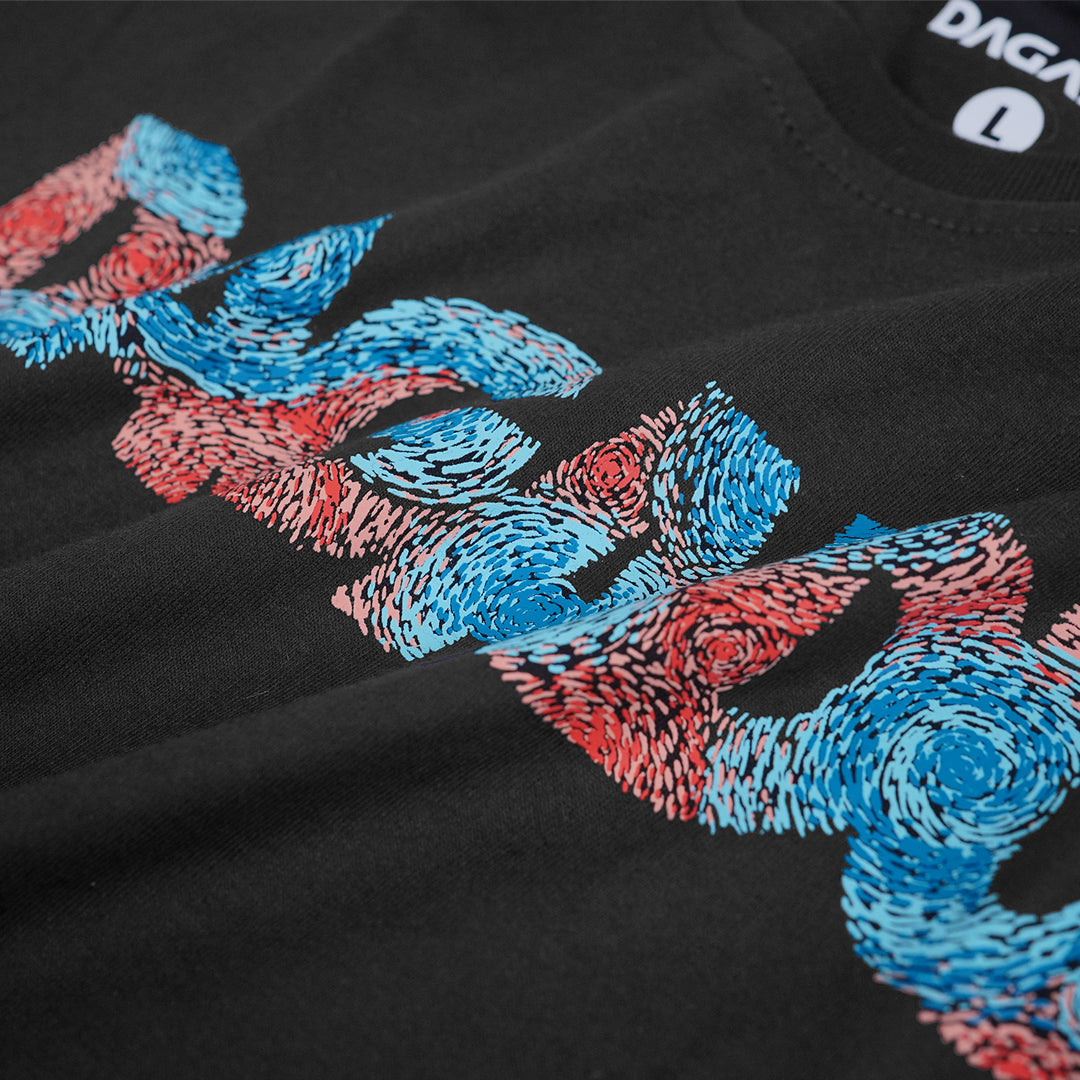 Dagadu Kaos Anak 0-7 Tahun Dagpaint - Hitam