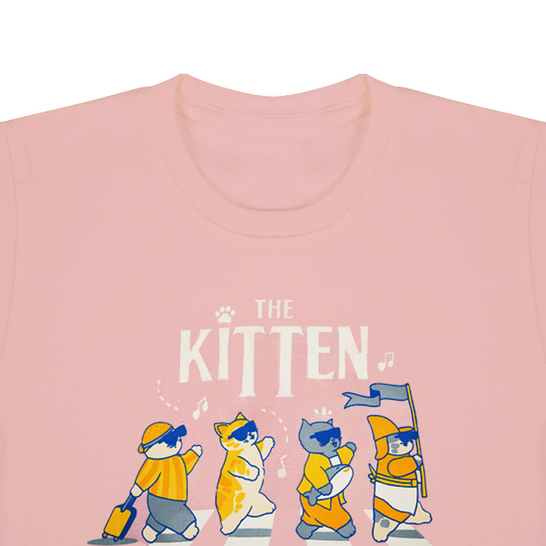 Dagadu Kaos Anak 0-7 Tahun The Kitten - Blushing Rose