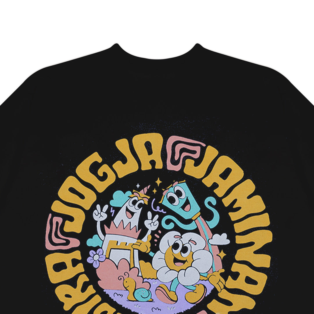 Dagadu Kaos Djokdja Gembira - Hitam