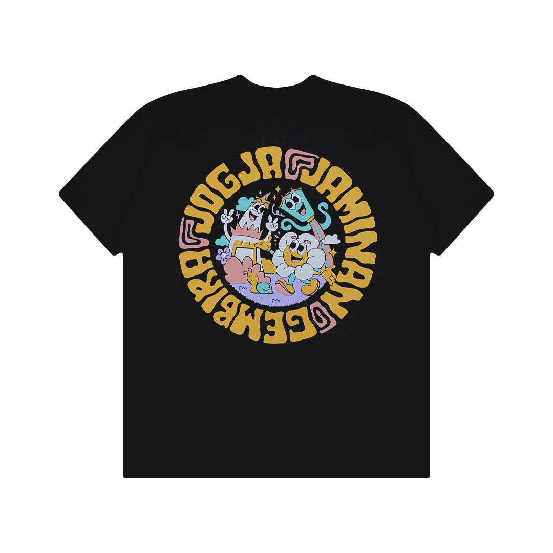 Dagadu Kaos Djokdja Gembira - Hitam