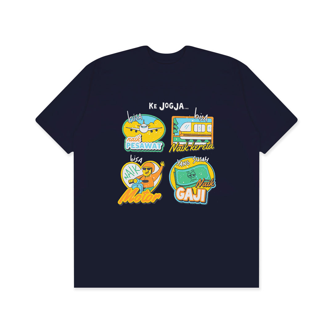 Dagadu Kaos Djokdja Naik Gaji - Navy