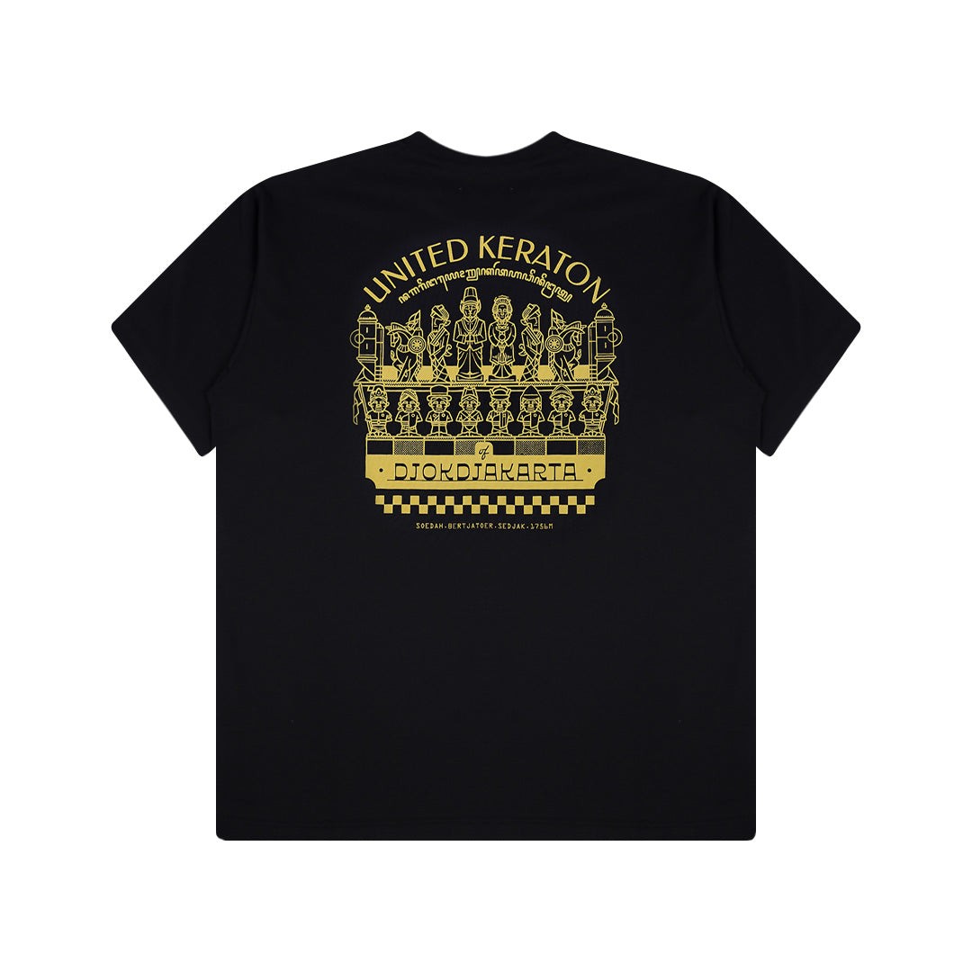 Dagadu Kaos Djokja Chess - Hitam