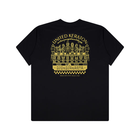 Dagadu Kaos Djokja Chess - Hitam