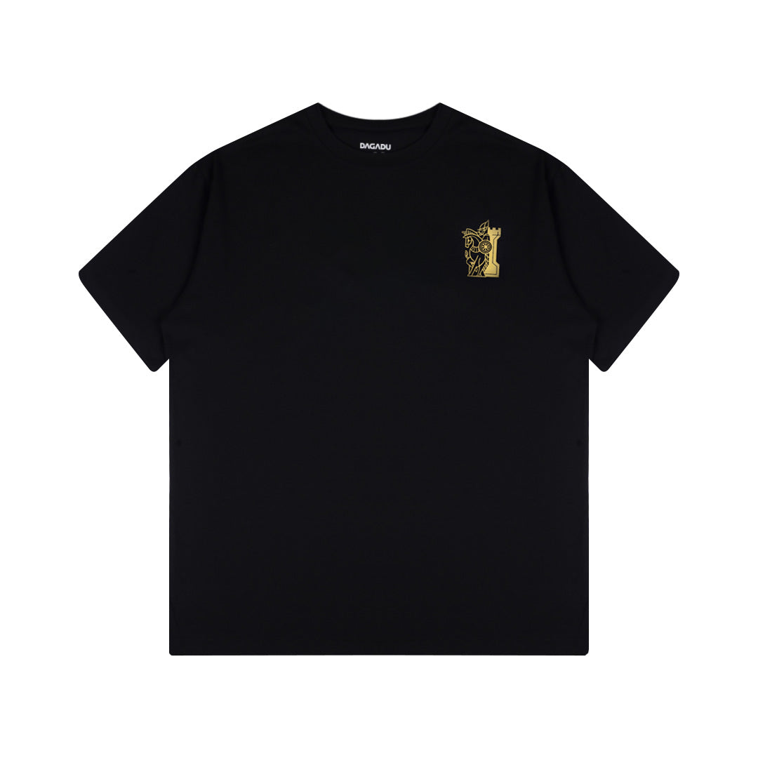 Dagadu Kaos Djokja Chess - Hitam