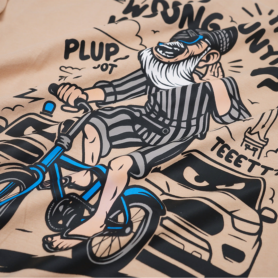 Dagadu Kaos Klakson - Beige