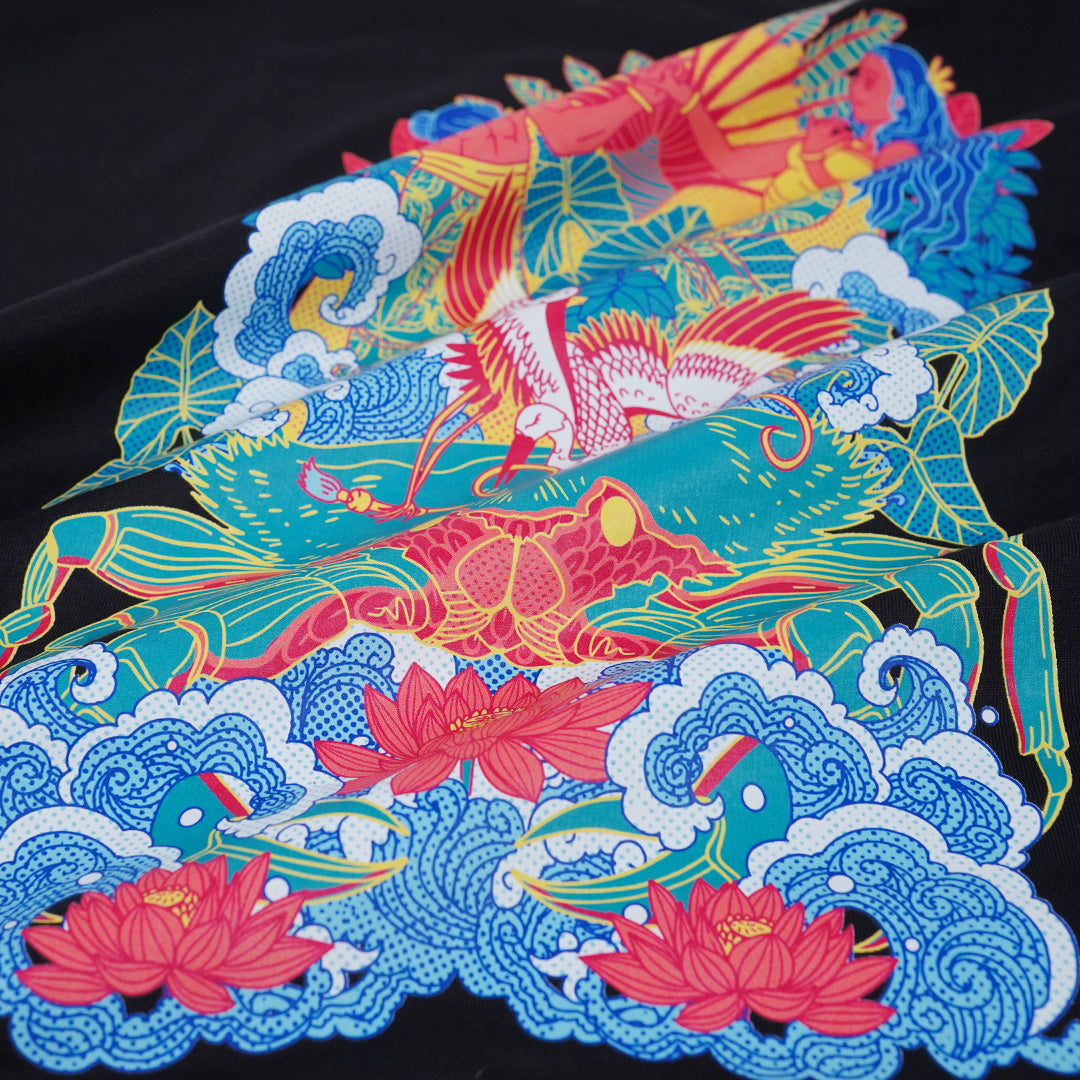 Dagadu Kaos Legacy Ande Ande Lumut - Black