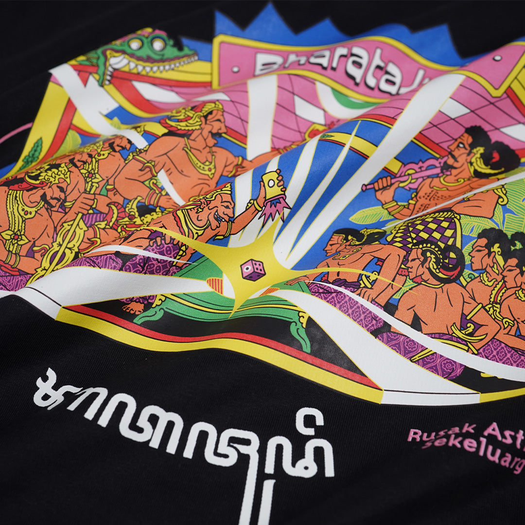 Dagadu Kaos Legacy Bharjudi - Black