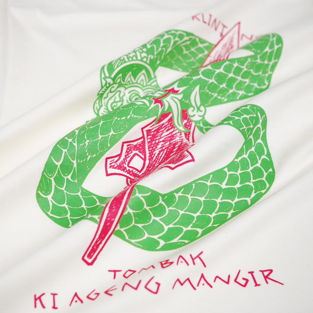 Dagadu Kaos Legacy Kyai Baru Klinting - Off White