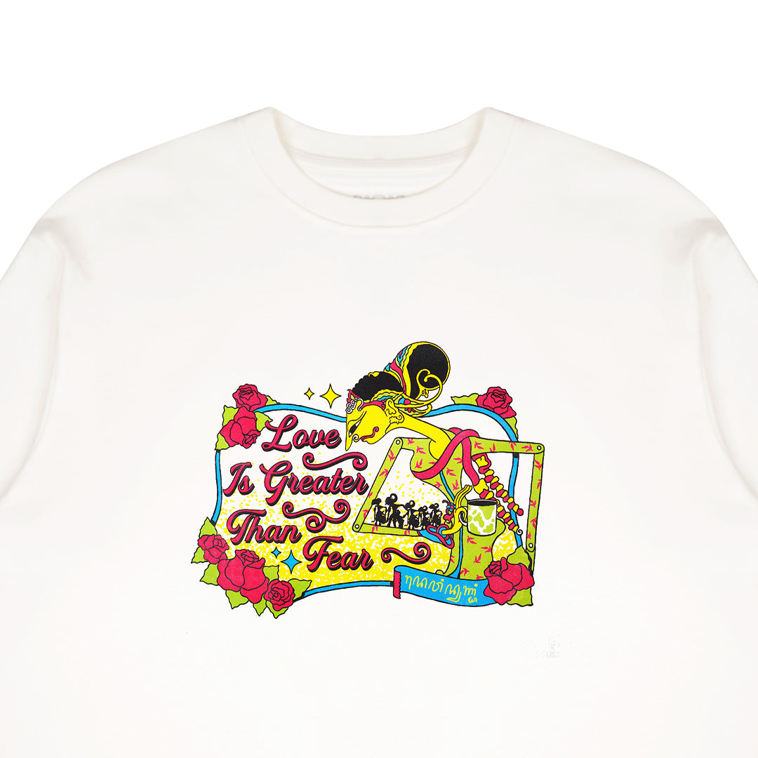 Dagadu Kaos Rib Legacy Kunthi - Off White