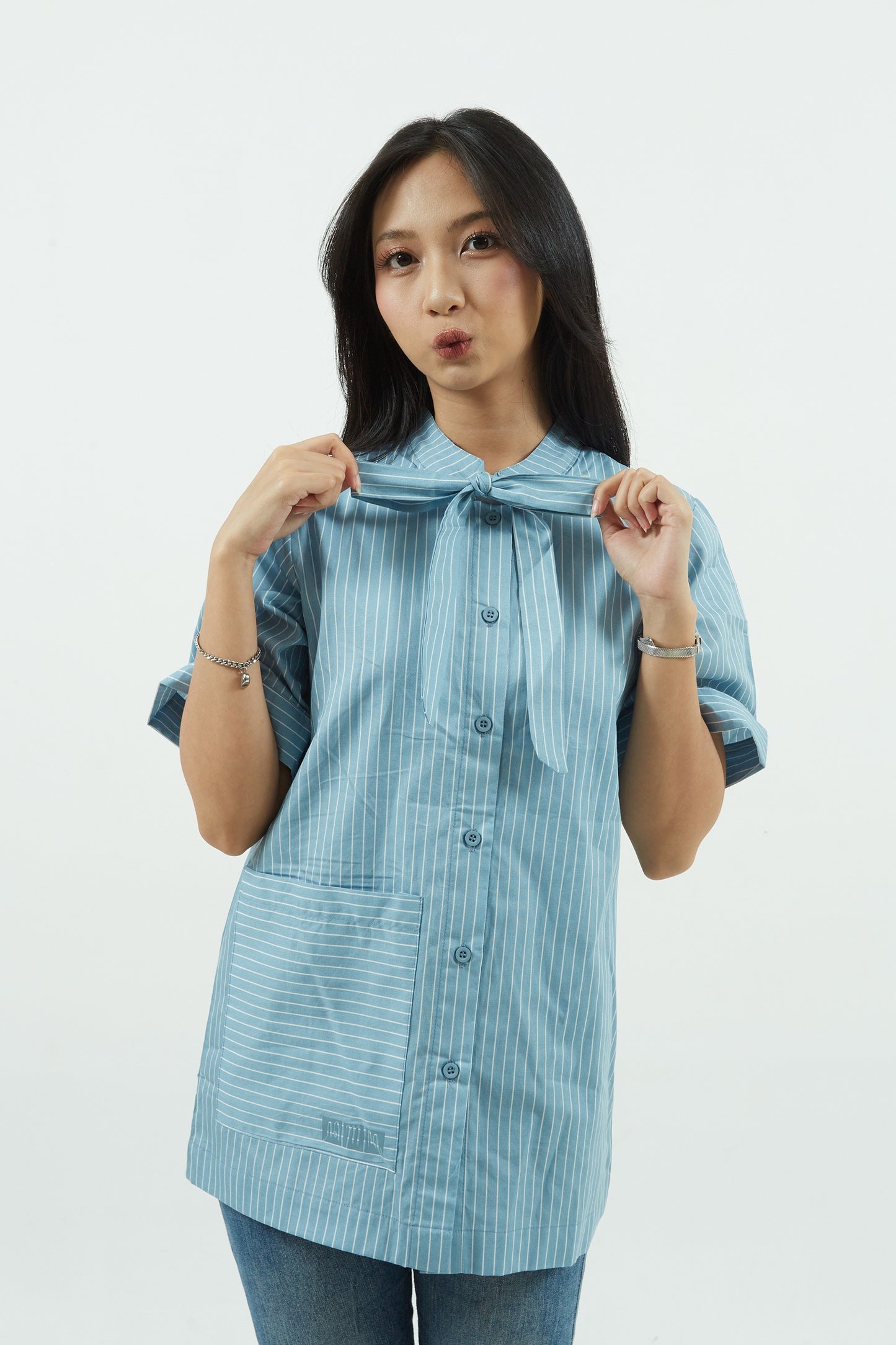 Dagadu Ladies Shirt Stripe