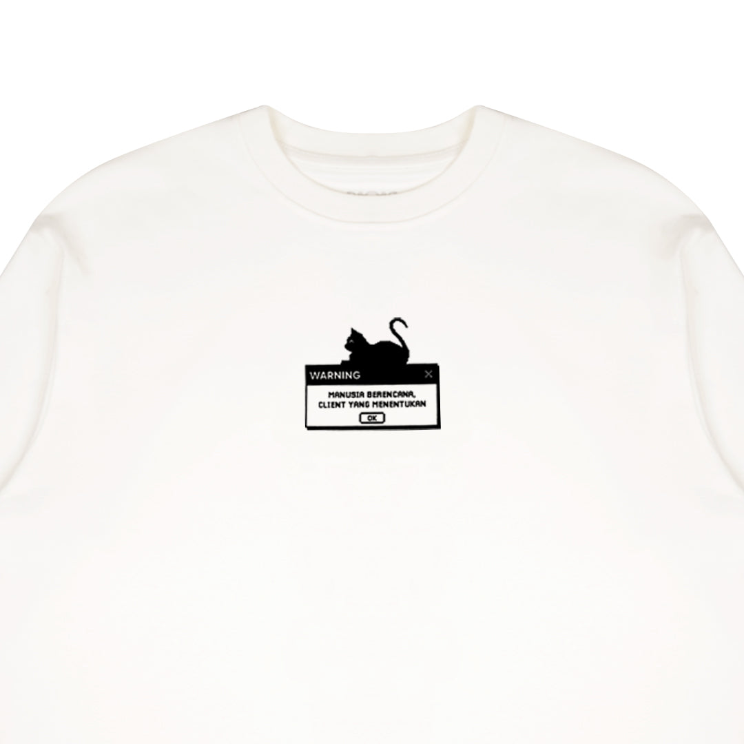 Dagadu T-Shirt Rib Long Sleeve Revisi | Kaos Lengan Panjang Pria Wanita | Cotton Combed