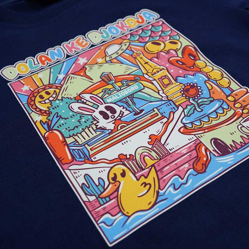 Dagadu Kaos Anak 0-7 Tahun Dolan - Navy