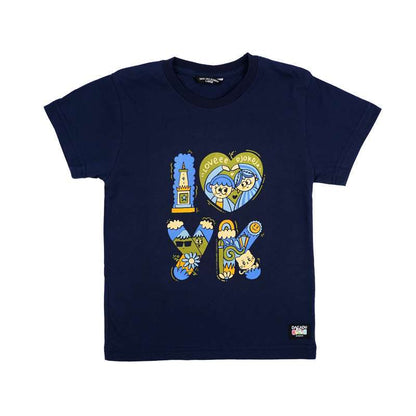 Dagadu Kaos Anak 0-7 Tahun Love Djokdja - Navy