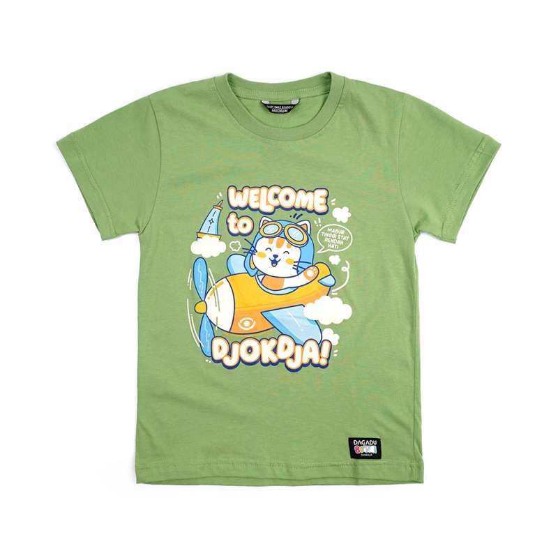 Dagadu Kaos Anak 0-7 Tahun Welcome Djokdja - Matca