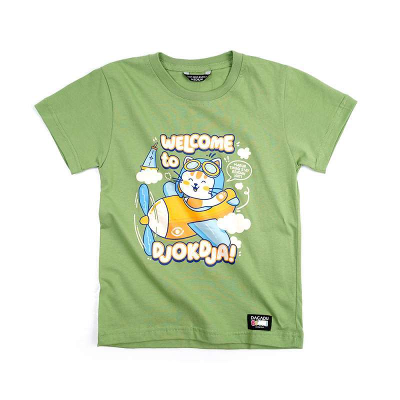 Dagadu Kaos Anak 0-7 Tahun Welcome Djokdja - Matca