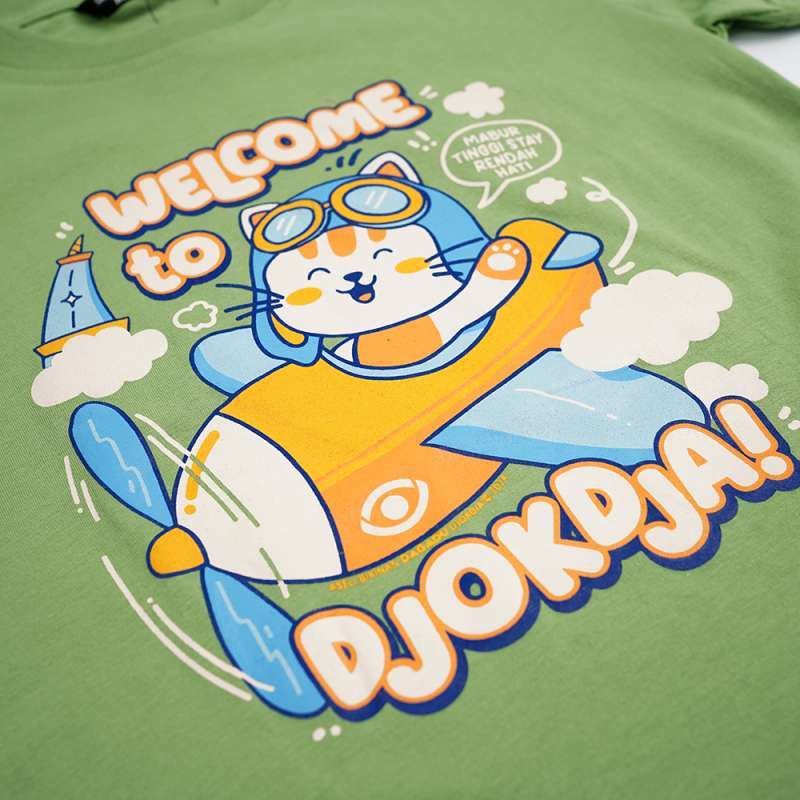 Dagadu Kaos Anak 0-7 Tahun Welcome Djokdja - Matca