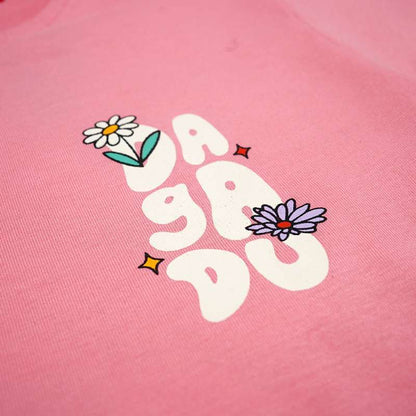 Dagadu Kaos Anak Usia 7-14 Tahun Good Memories - Flamingo Pink