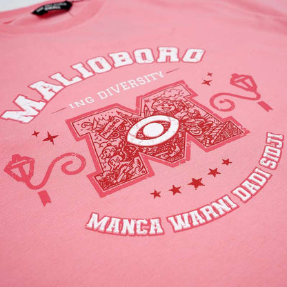 Dagadu Kaos Anak Usia 7-14 Tahun Malioing - Flamingo Pink
