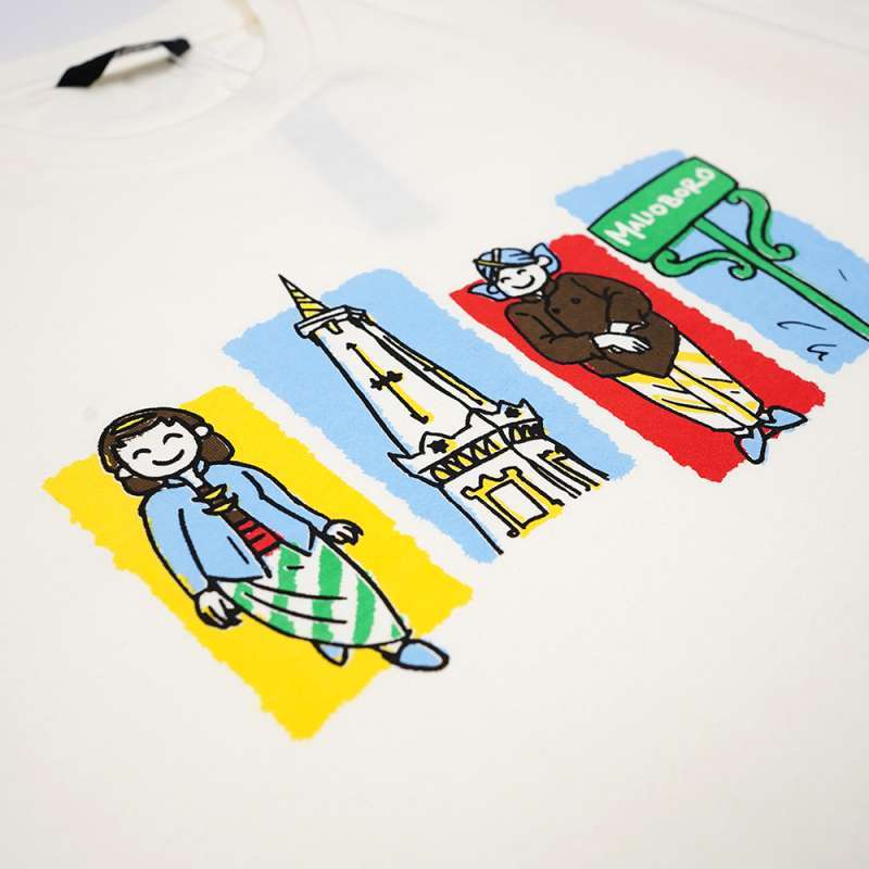 Dagadu Kaos Mimi Lan Min - Off White