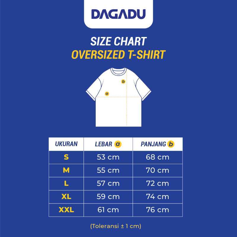 Dagadu Kaos Oversize Time - Off White