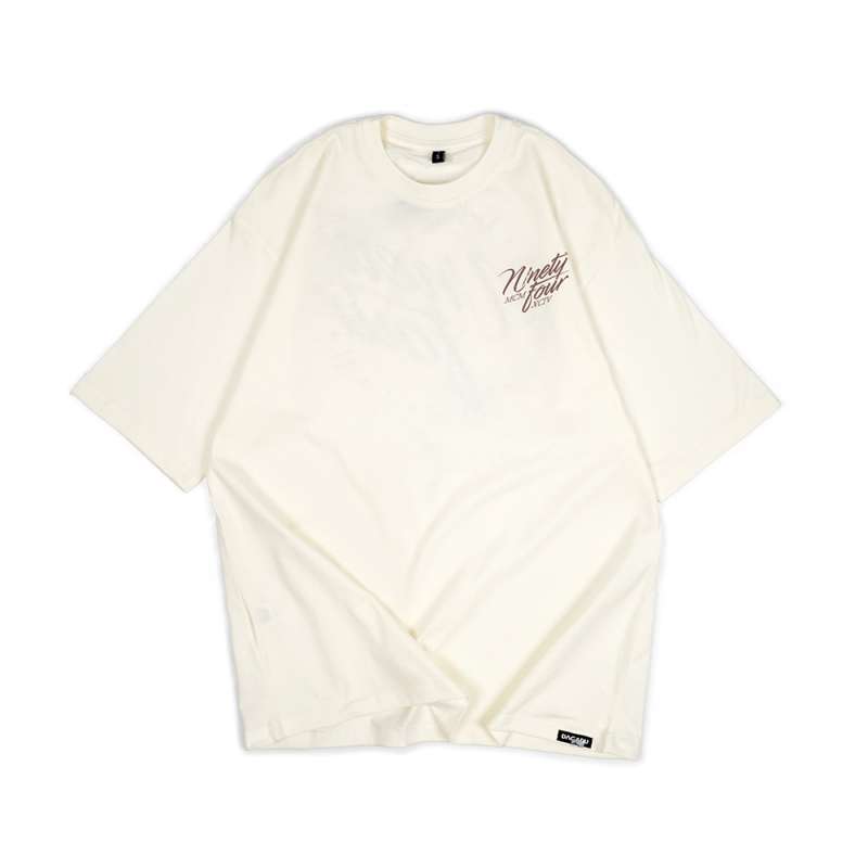 Dagadu Kaos Oversize Time - Off White
