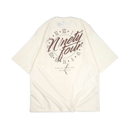 Dagadu Kaos Oversize Time - Off White