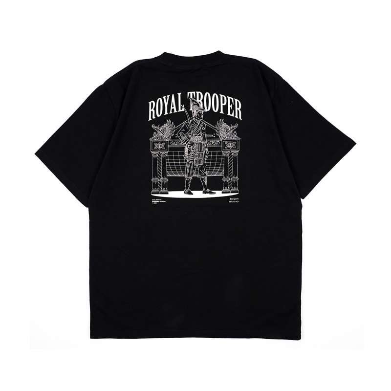 Dagadu Kaos Royal Trooper - Hitam
