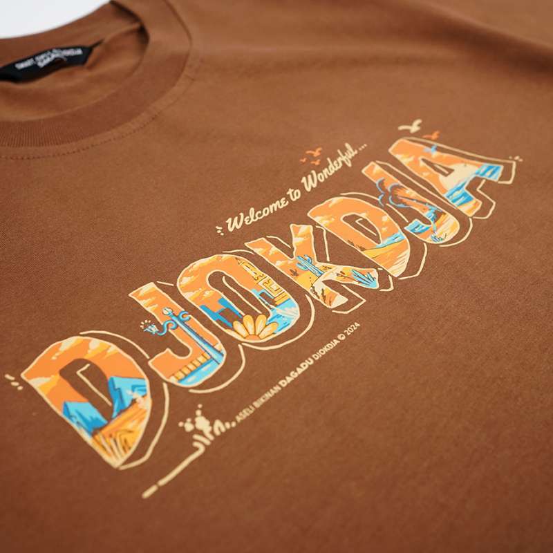 Dagadu Kaos Wonderful City - Toffee