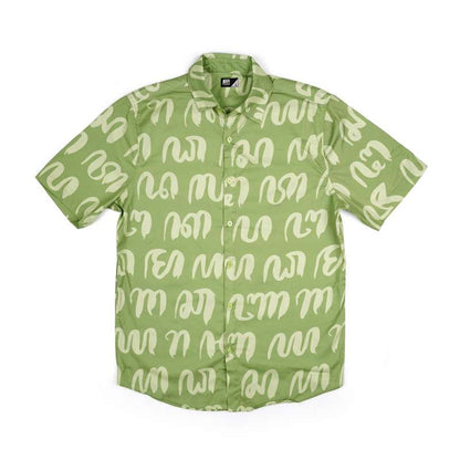 Dagadu Kemeja Aksara - Olive Green