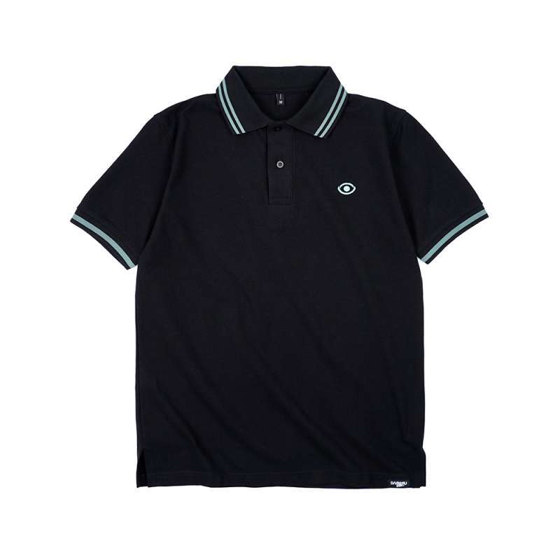 Dagadu Polo Shirt - Hitam