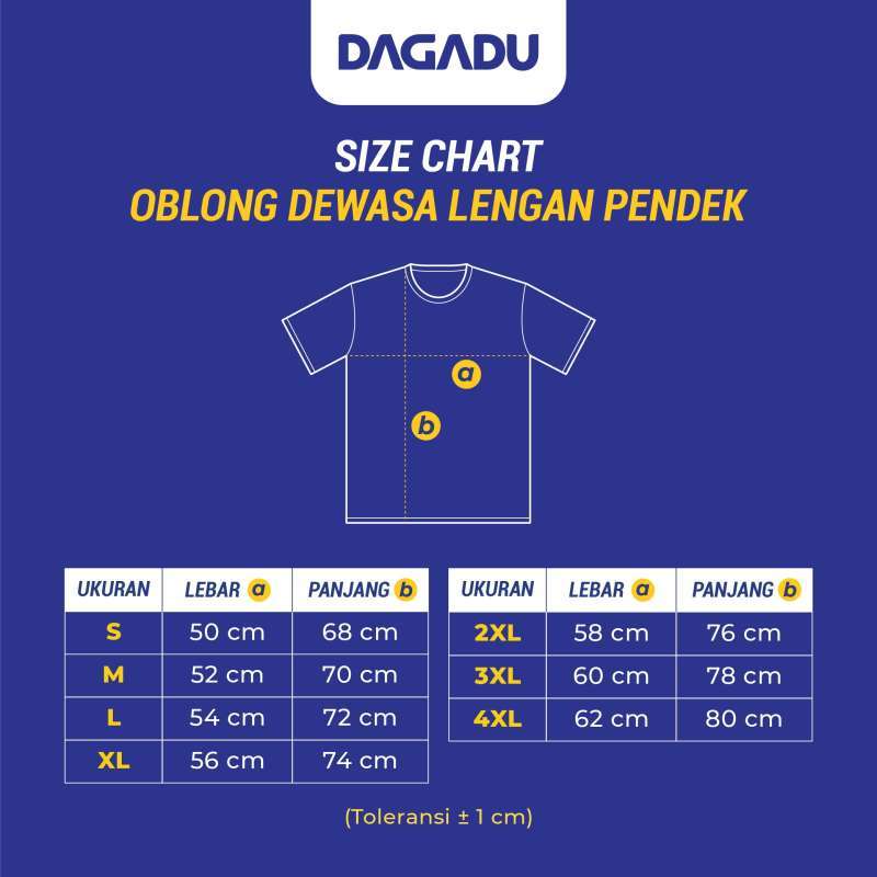 Dagadu Polo Shirt - Hitam