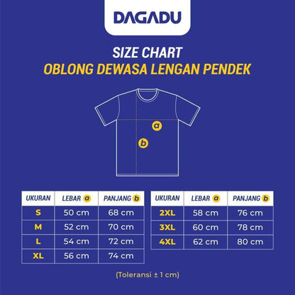Dagadu Polo Shirt - Hitam
